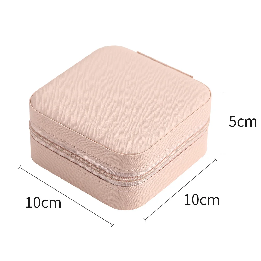 Jewelry Organizer Display Travel Jewelry Case Boxes Portable Jewelry Box Leather Storage Joyeros Organizador De Joyas