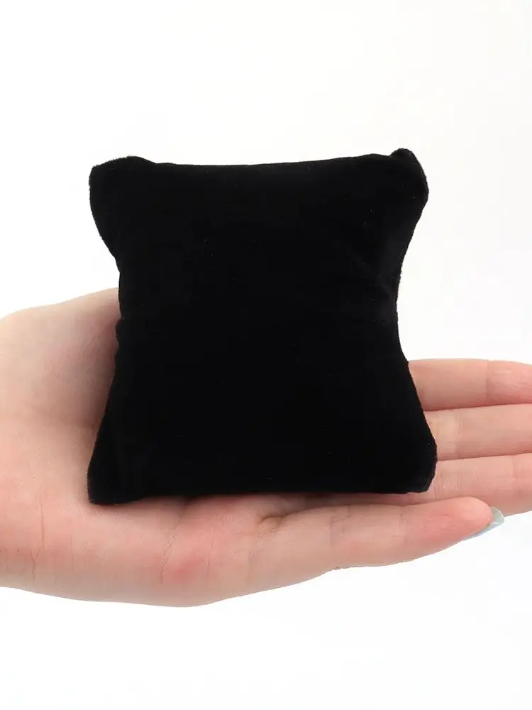 1Pcs Bracelet Watch Display Pillow Velvet Leather Jewelry Bangle Cushion Holder Show Organizer Pillow Supplies Wholesale