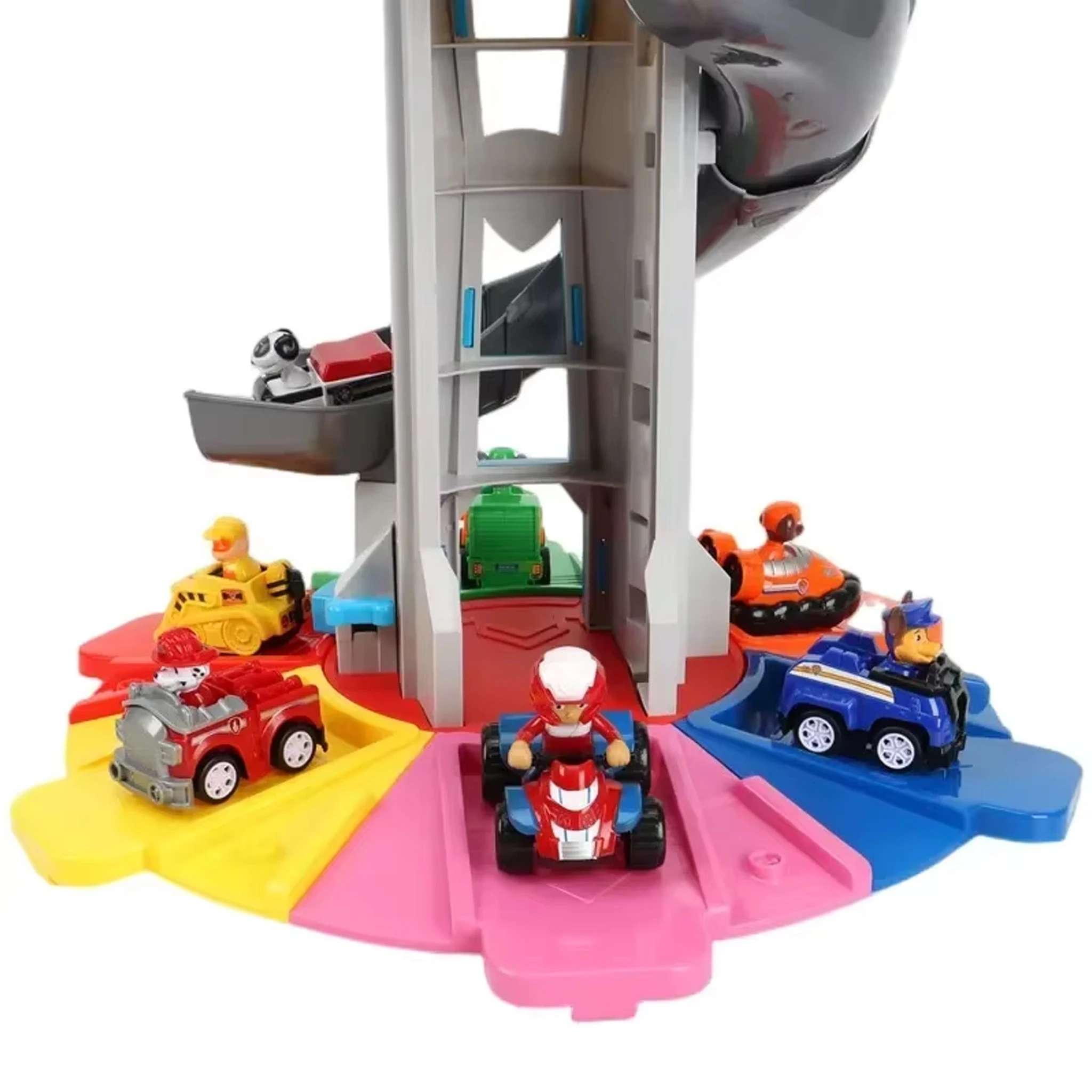 Paw Patrol Toy Set Cartoon Anime Figures Patrol Canine Chase Skye Rebound Bicycle Home Decoration Birthday Gifts adult toys 