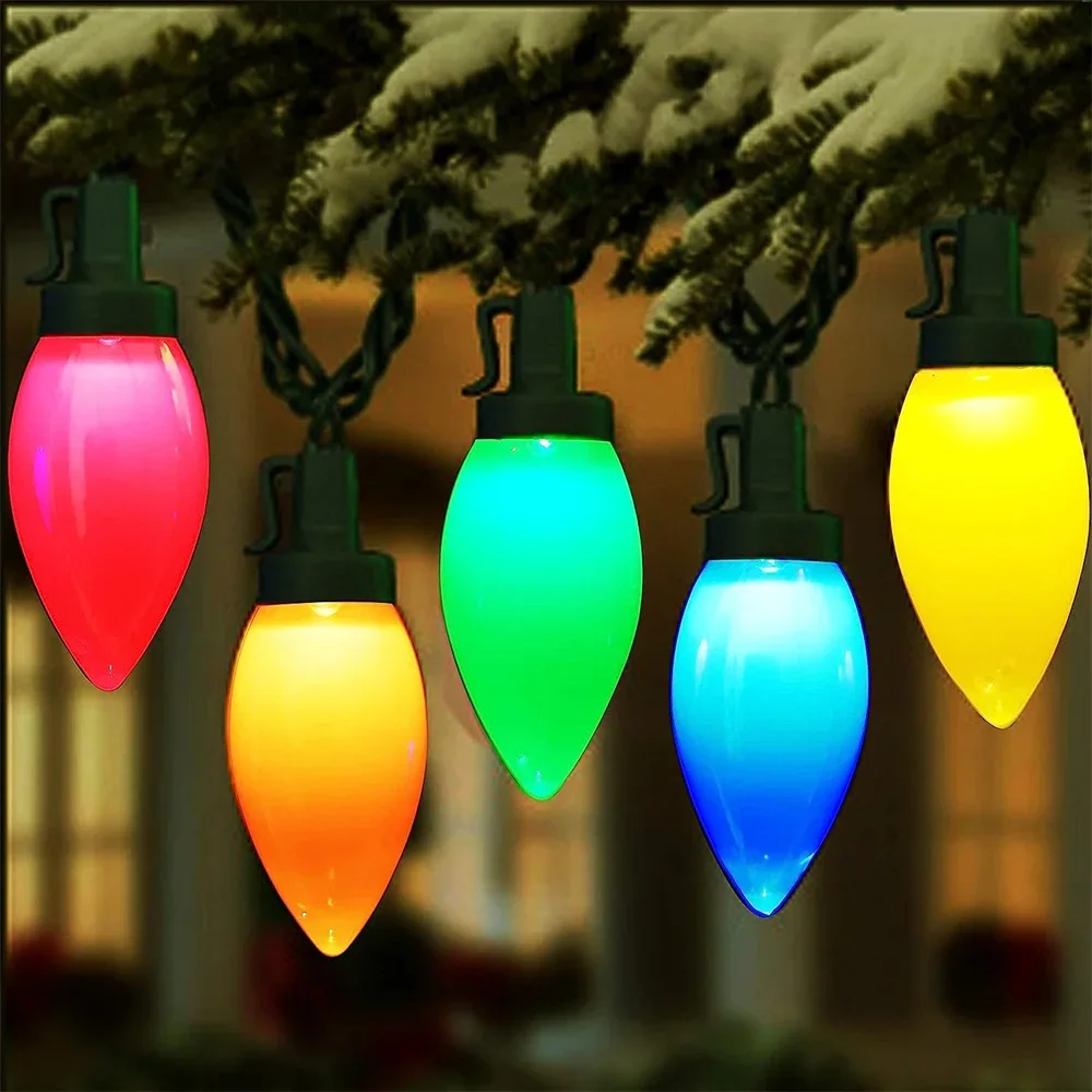 6.5M 30 LED Strawberry Christmas Lights Outdoor Fairy Light Strawberry Christmas String Light for Wedding Party Tree Decor