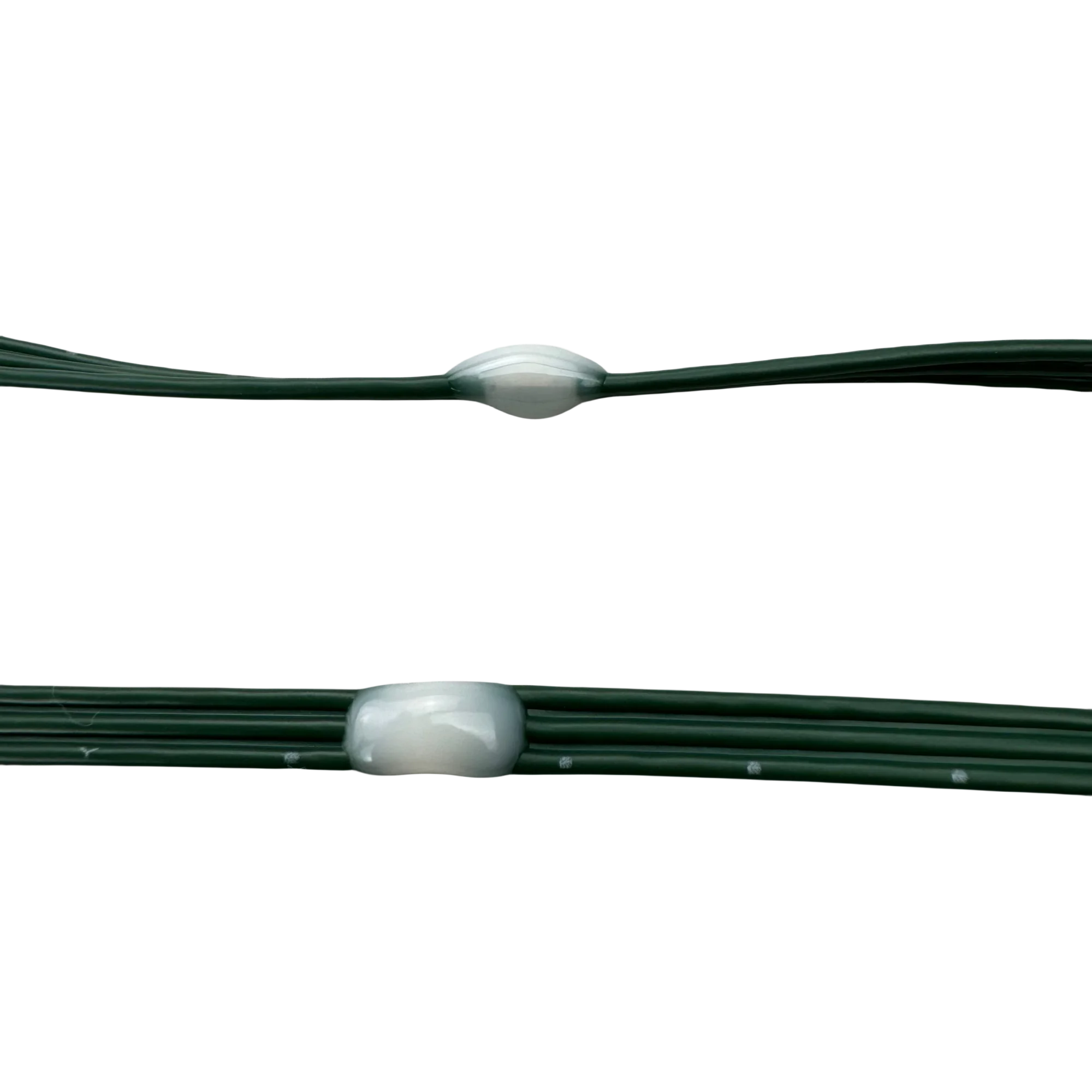 DC12V 20AWG Green Wire Milky Lenses 5cm/10cm Pitch 50ct/100ct/200ct Seed LED Pixel String Light WS2811 RGB Addressable IP67