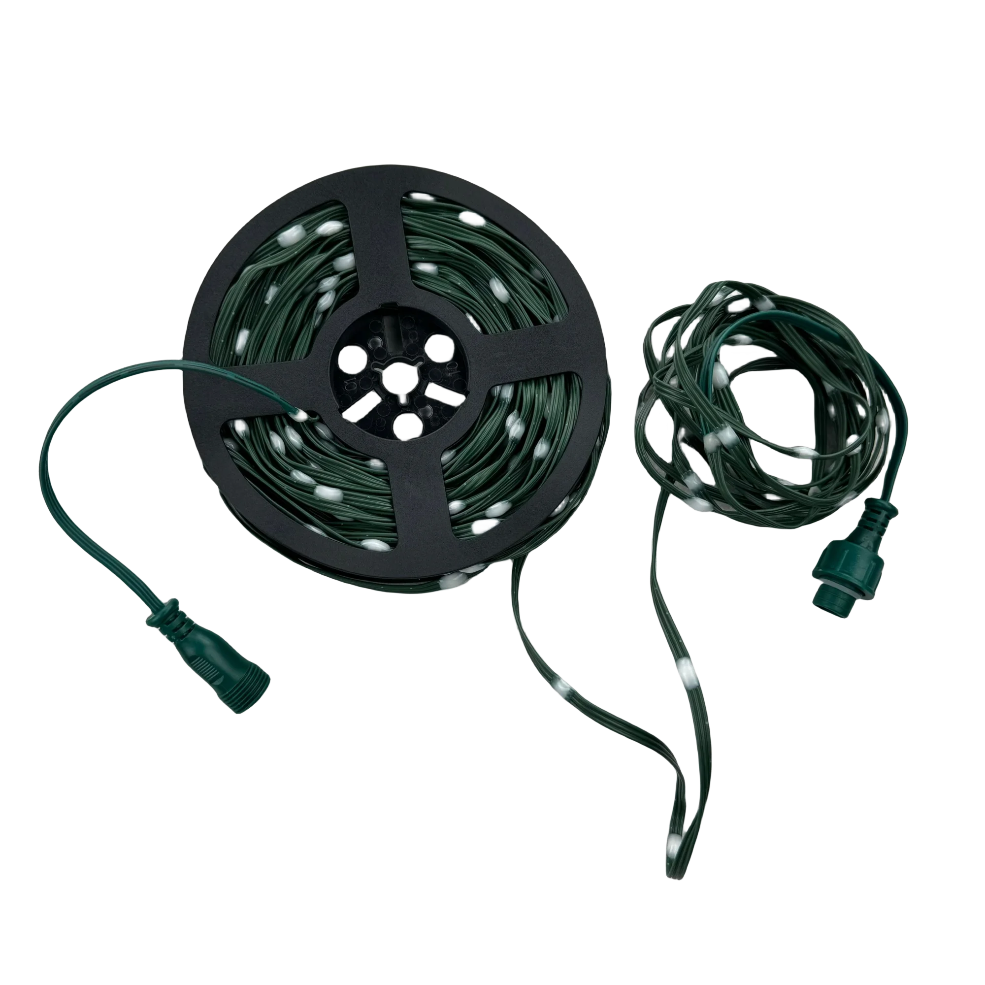DC12V 20AWG Green Wire Milky Lenses 5cm/10cm Pitch 50ct/100ct/200ct Seed LED Pixel String Light WS2811 RGB Addressable IP67