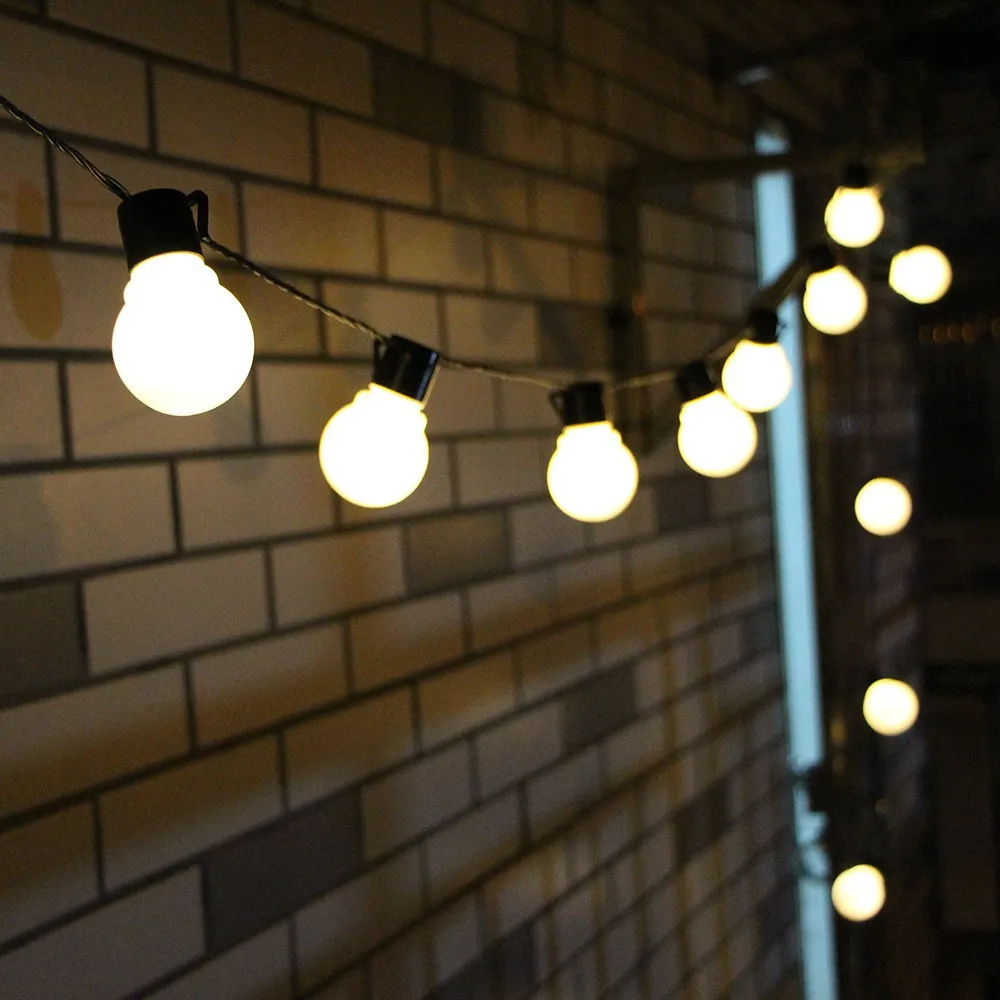 Outdoor Garland Street G50 Bulb String Light Christmas Lamp For Garden Party Camping Holiday Lighting