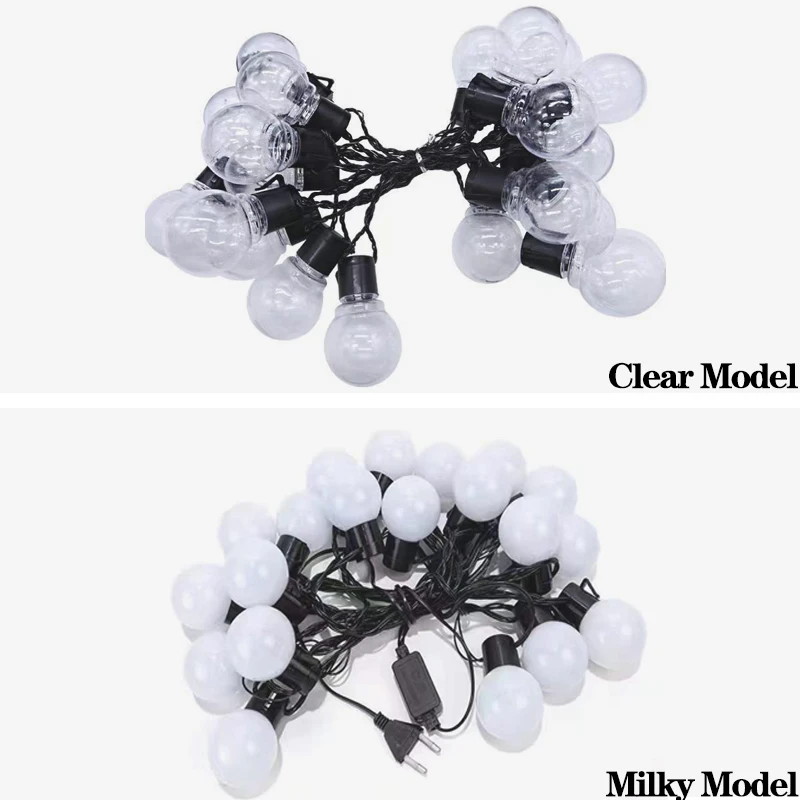 Outdoor Garland Street G50 Bulb String Light Christmas Lamp For Garden Party Camping Holiday Lighting