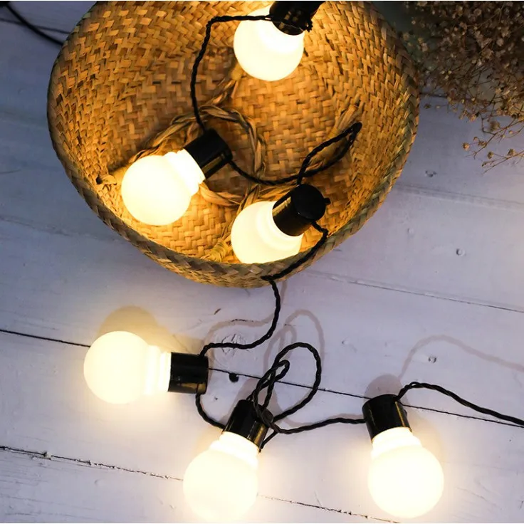Outdoor Garland Street G50 Bulb String Light Christmas Lamp For Garden Party Camping Holiday Lighting