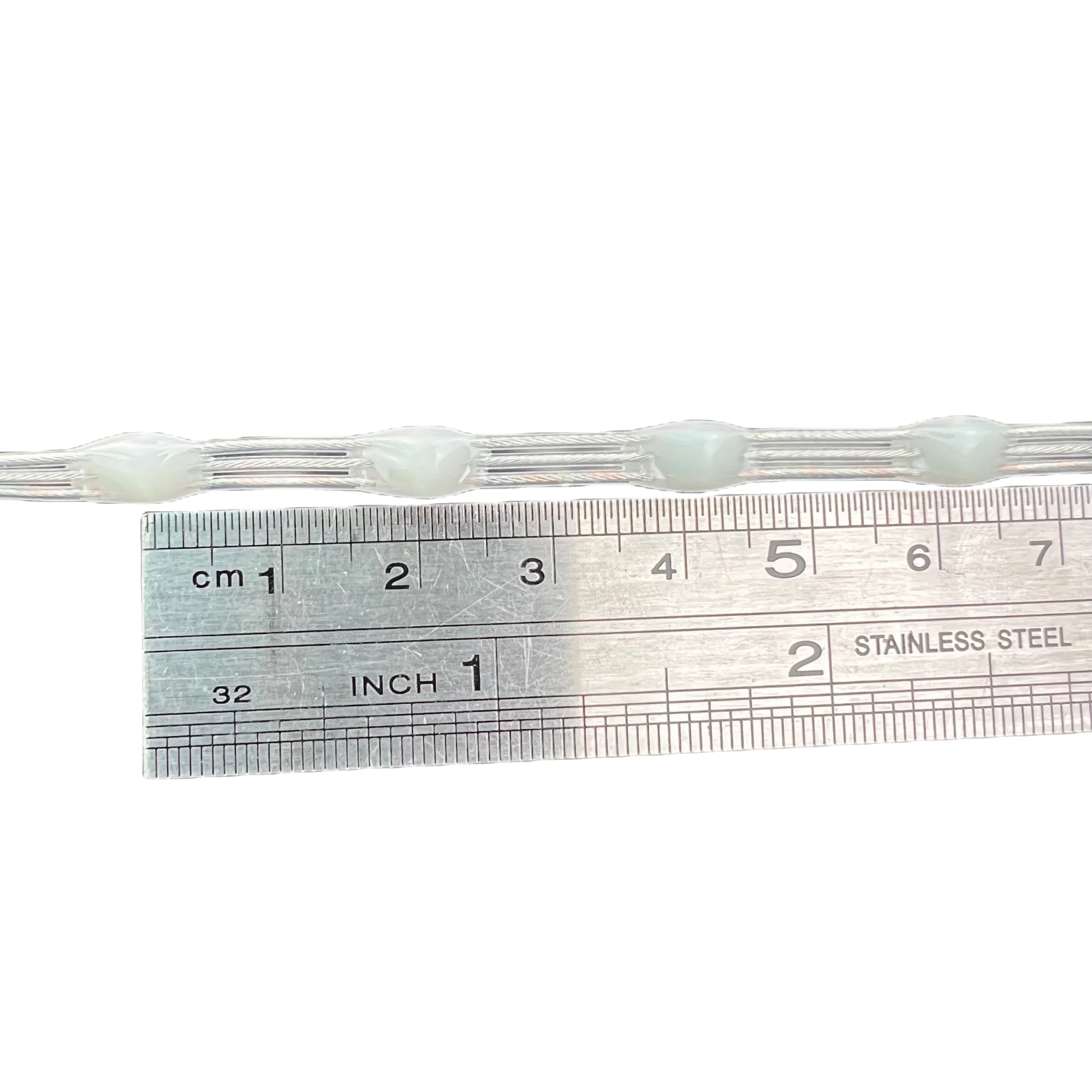 DC5V 15/20/25/30mm/50mm/100mm Pitch SK6812-RGBW LED Pebble Seed Pixel String Light Addressable Full Color IP67 Clear Wire