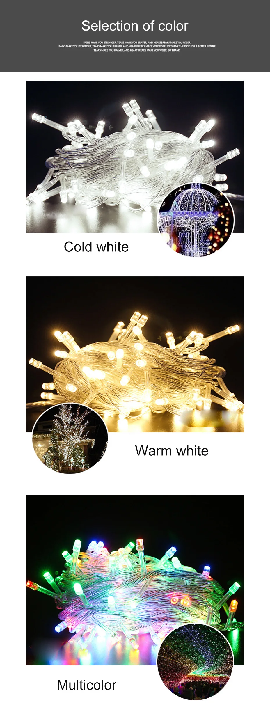 Waterproof LED Christmas Fairy Lights 10M 20M 30M 100M 8Modes 24V-31V for Holiday Wedding Party Garden Home Outdoor Decoration