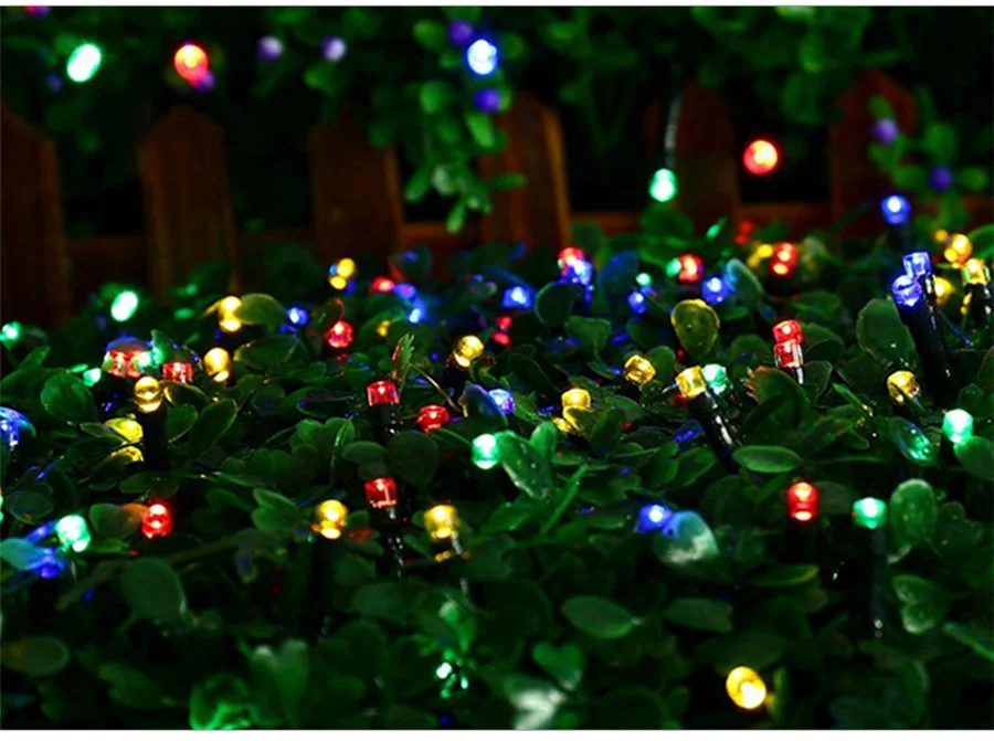 Waterproof 8 Modes 10M 20M 30M 50M Fairy Garden Light Outdoor Indoor String Light Garland for Party Wedding Christmas Decoration