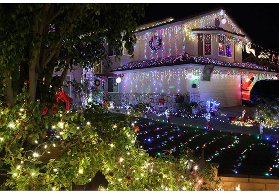 Waterproof 8 Modes 10M 20M 30M 50M Fairy Garden Light Outdoor Indoor String Light Garland for Party Wedding Christmas Decoration