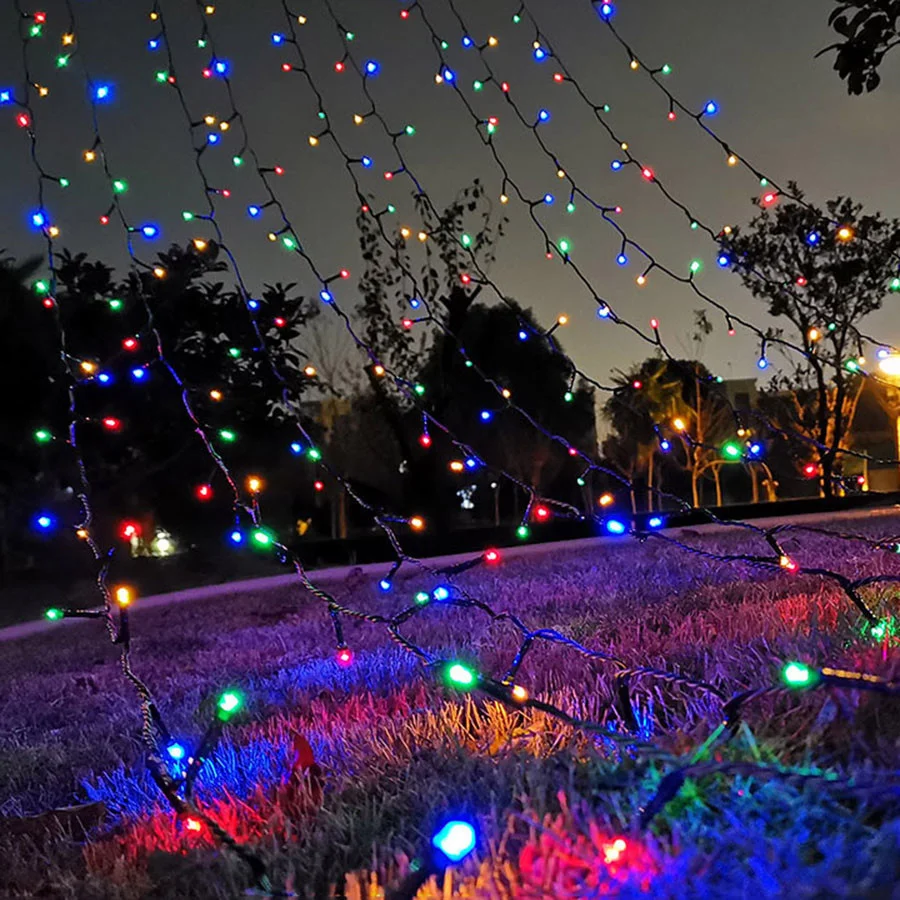 Waterproof 8 Modes 10M 20M 30M 50M Fairy Garden Light Outdoor Indoor String Light Garland for Party Wedding Christmas Decoration