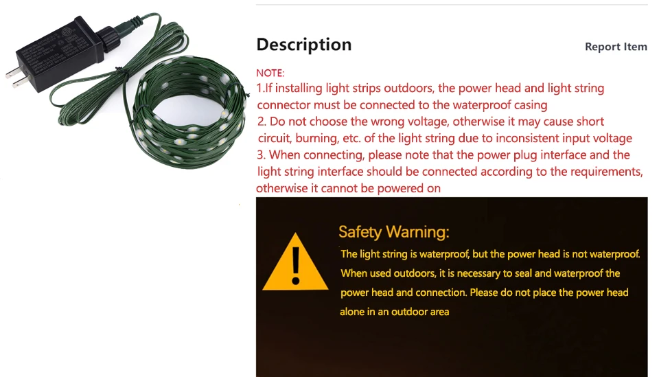 Outdoor LED Christmas Lights Green Wire Leather 24V Fairy Lights String Waterproof Garden Party Wedding Garland Decor New Year Q