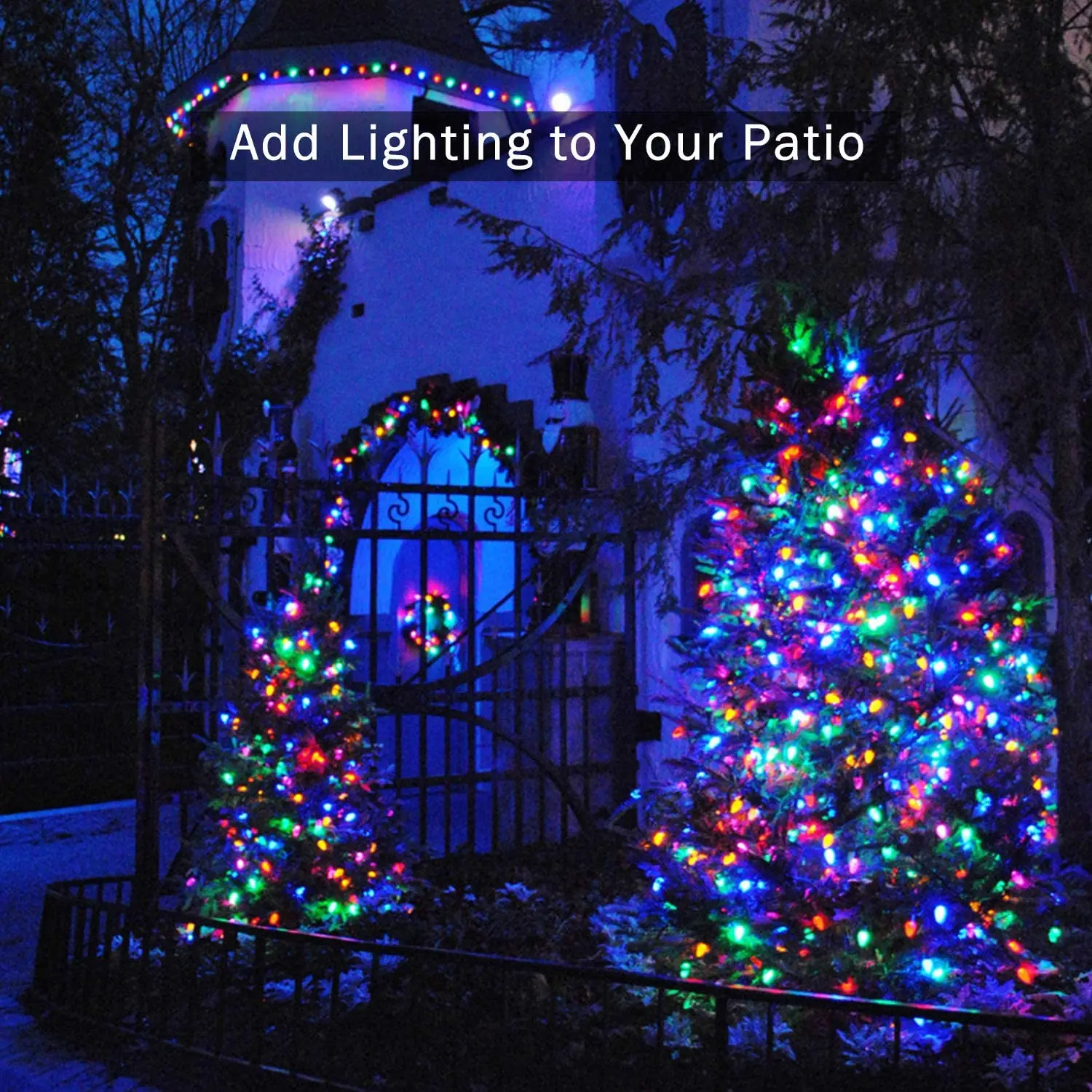 8Colors Outdoor Solar Light Garden Warm/Purple/RGB LED Strip String Fairy Lights Solar Lamp Waterproof Garland Christmas Decor