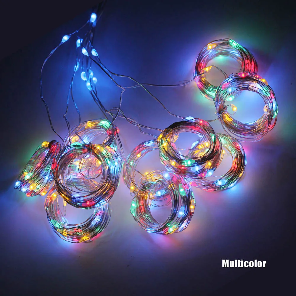 Christmas 3M LED Curtain Garland Fairy String Light USB Remote Control Wedding Party Holiday Decoration for Home Bedroom Curtain