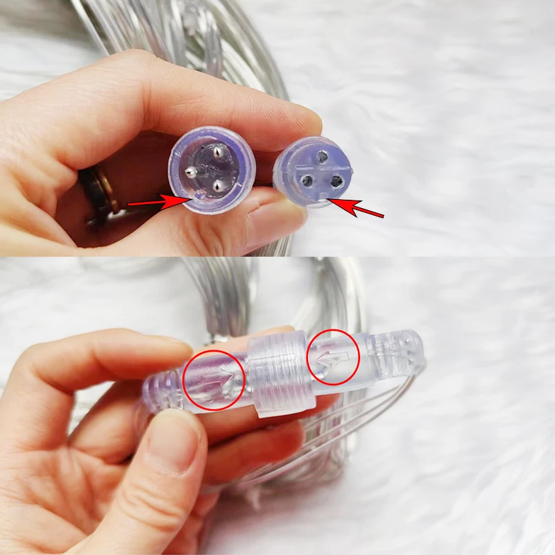 Christmas Decorations 2025 Icicle Lights Outdoor Waterproof New Year 2026 Led Curtain Garland Droop 0.5/0.6/0.7m