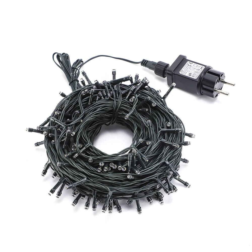 50M 500LED Fairy String Lights IP65 Waterproof Outdoor Connectable Christmas Decoration for Home Party Wedding Garden