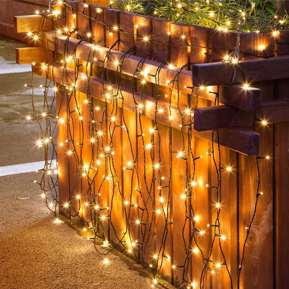 50M 500LED Fairy String Lights IP65 Waterproof Outdoor Connectable Christmas Decoration for Home Party Wedding Garden