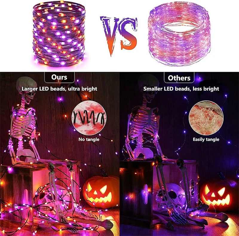 Christmas Tree Lights Outdoor Indoor, 100LED 10M WS2812B RGBIC Lights, String Lights IP65 Waterproof Bluetooth Fairy LED String