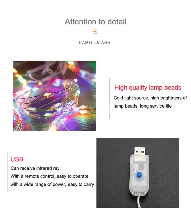 300LED Curtain Fairy Lights 8 Modes Indoor Twinkle String Lights with Remote Bedroom Window Wedding Party Wall Decor Christmas