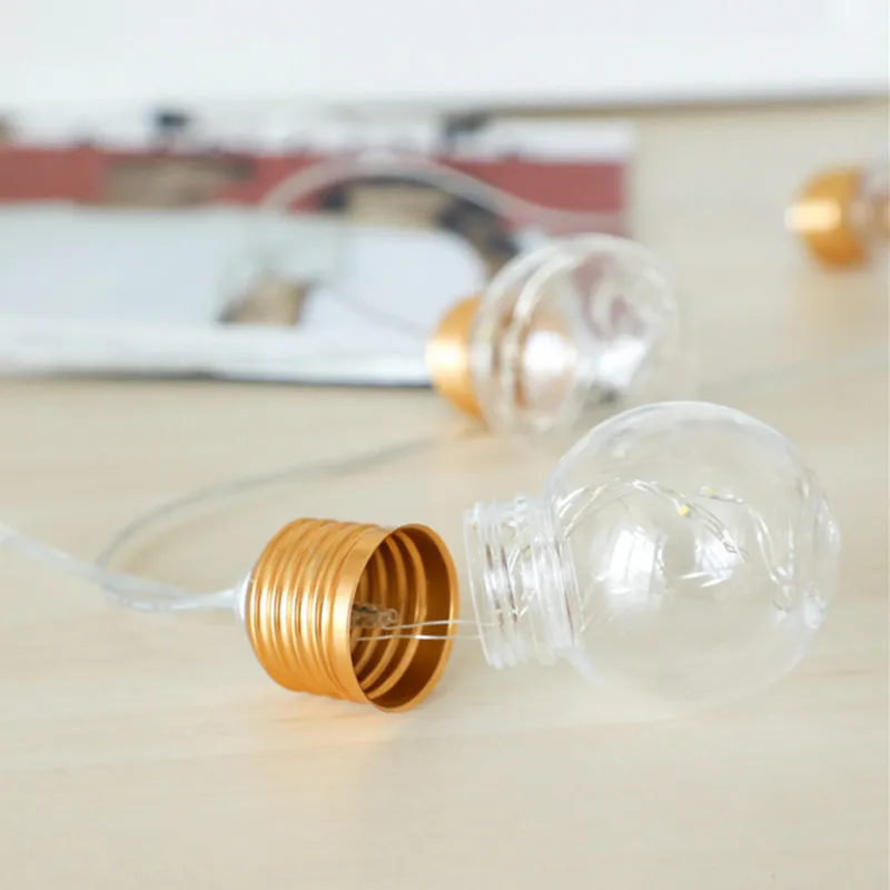 LED Fairy Lights Bulb Interior Living Room Outdoors Wedding Party Christmas New Year Garland Light String Ornament Pendants
