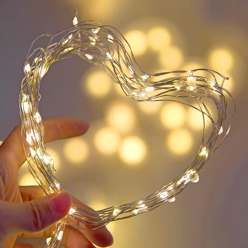 100M 1000LED Warm White Fairy Lights Outdoor Waterproof Bendable Indoor Christmas Holiday Party Wedding Garden Decoration