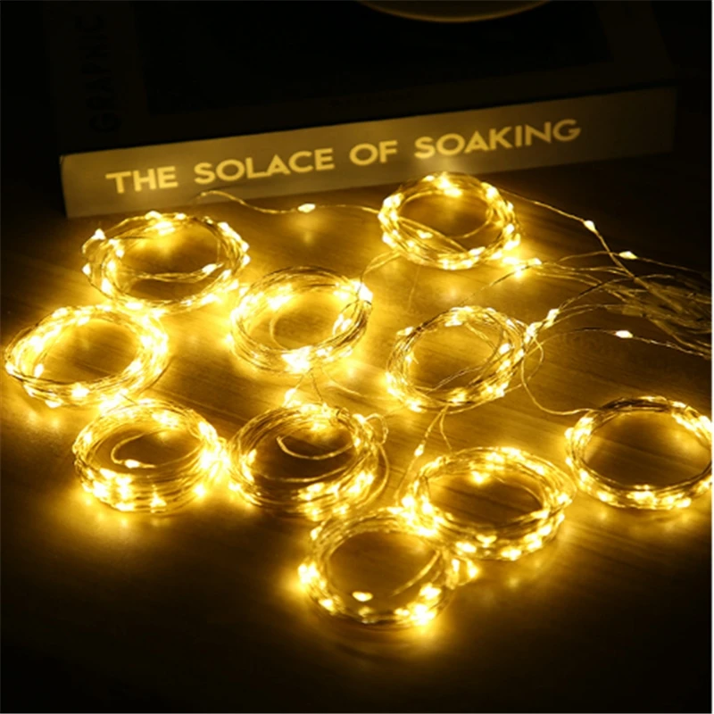 LED Curtain Garland Fairy Lights Festoon with Remote New Year Garland Christmas Decoration Party Wedding Decoration.