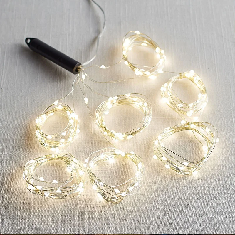 600LED Fairy Lights Garland Christmas Mini LED Decoration For Home Bedroom Waterfall Branch Lights Holiday Party Hallowen Lamp