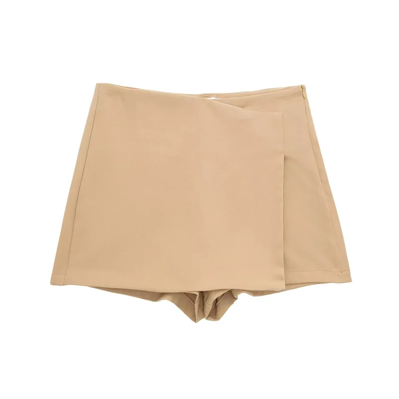 HXAO Shorts Women 2024 Black White Mini shorts Women's Shorts High waist Micro Casual Skirt Shorts Asymmetric Shorts Skirt Mujer