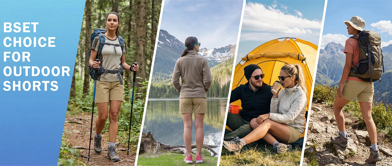 TACVASEN Womens Quick Dry Hiking Cargo Shorts Lightweight Water Resistant Shorts With 6 Pockets Summer Elastic Waist Golf Shorts