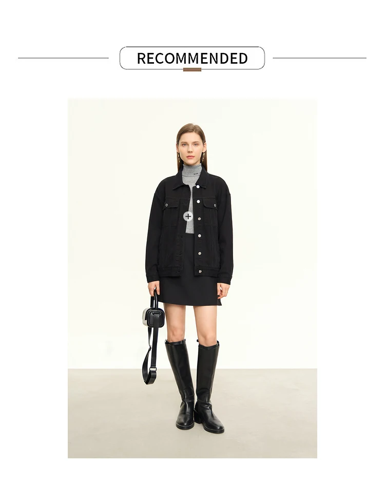 AMII Minimalism Casual Shorts Skirts Women High Rase 2026 Autumn New Fashion Commuter Lady Straight Blazer A-Line Skirt 12343035