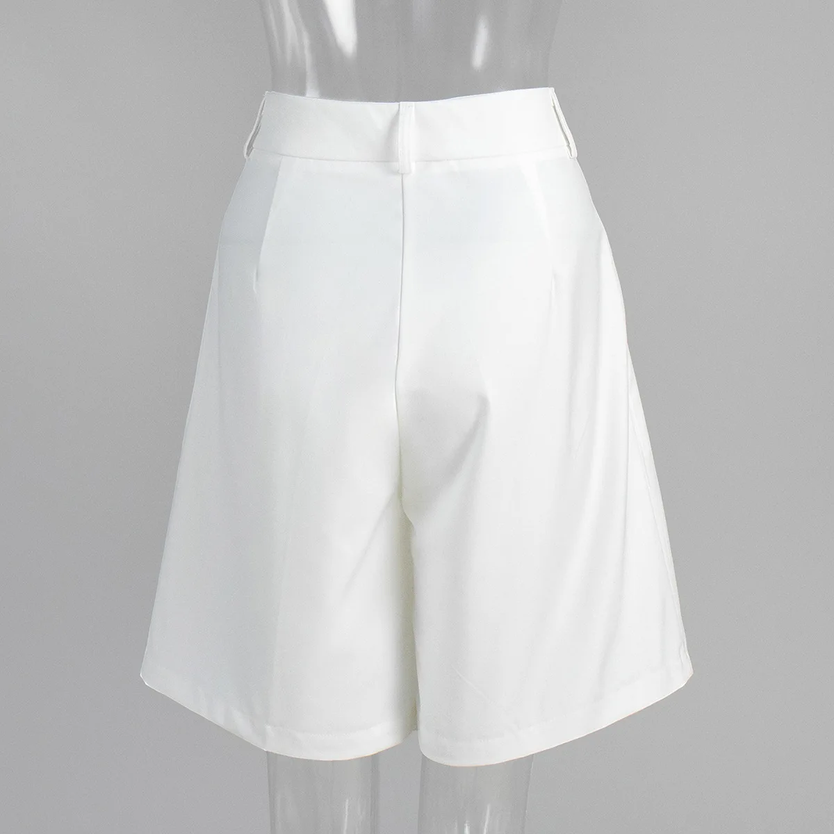 Summer New High Waist Shorts for Women Casual Loose Wide Leg Solid Shorts Female Short Pants Y2k Booty Shorts