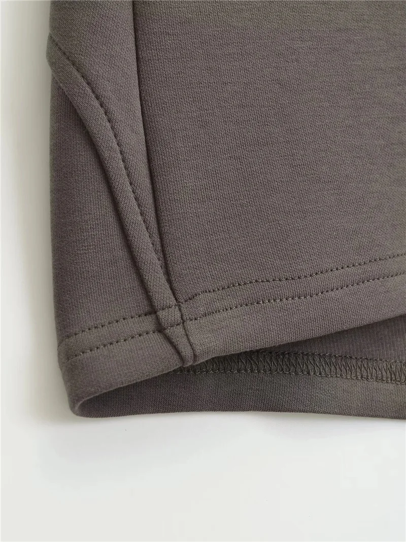 Black Mini Shorts For Woman Summer Clothes 2024 Low Rise Shorts Knitted Korean Fashion Shorts Low Waist Buttoms With Drawstrings