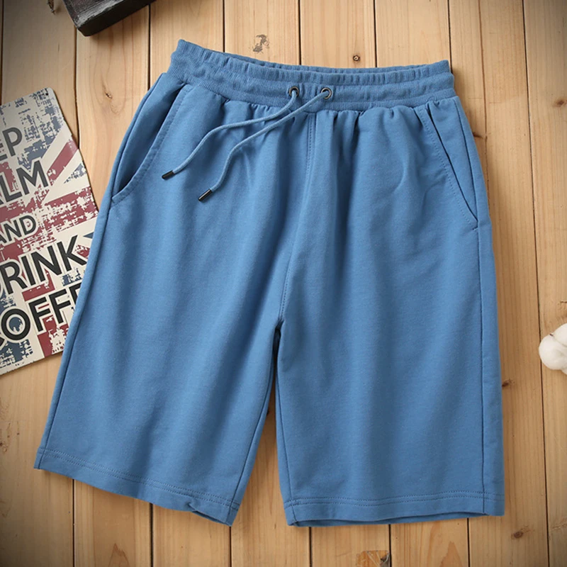 100% Cotton Women's Shorts Hot Pants,Sports Shorts Plain Bottoms,Knee-length Casual High Waisted,Korean Style Women Loose Short