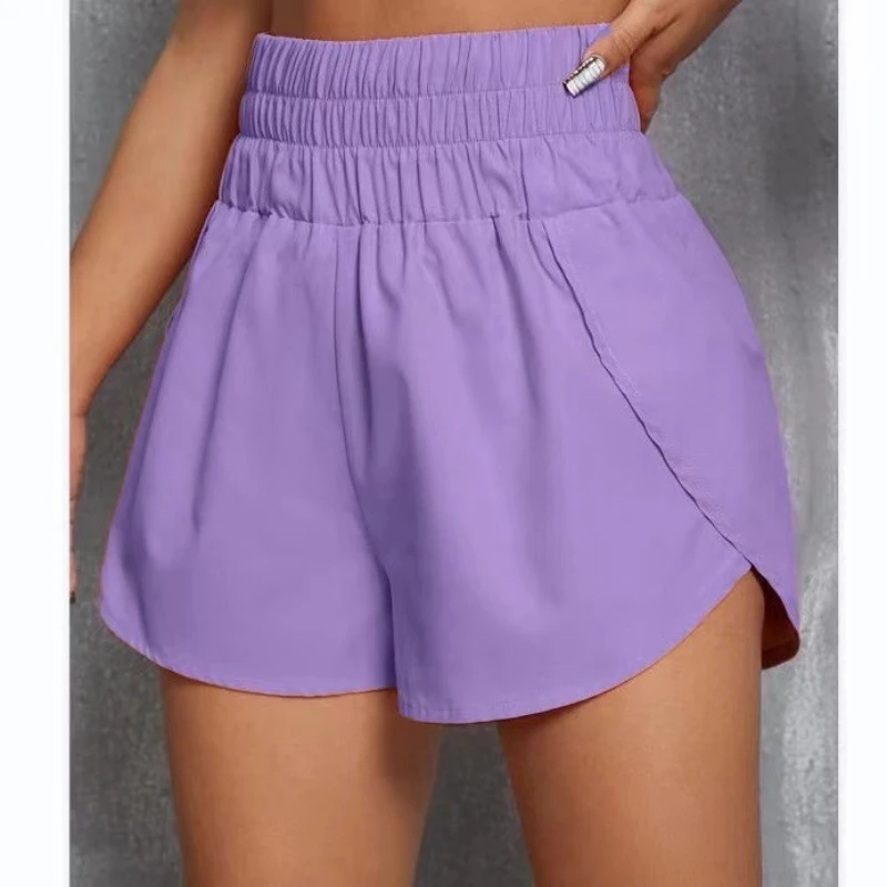 Yoga Shorts Women Fitness Elastic Running Workout Short Leggings For Ladies Gym Sport Shorts Fitness Sportwear