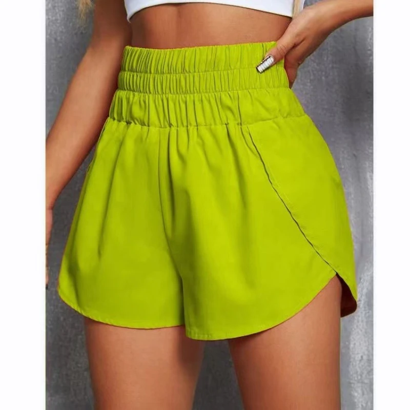 Yoga Shorts Women Fitness Elastic Running Workout Short Leggings For Ladies Gym Sport Shorts Fitness Sportwear