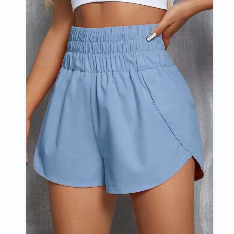 Yoga Shorts Women Fitness Elastic Running Workout Short Leggings For Ladies Gym Sport Shorts Fitness Sportwear
