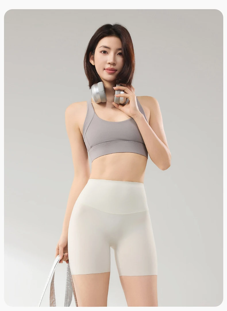 BIVIGAOS Summer Thin Seamless Sharkskin Mini Shorts Women High Waist Slim Sexy Sport Shorts Multicolor Fitness Bicycle Shorts