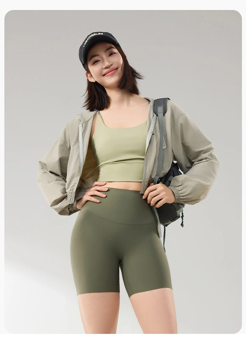 BIVIGAOS Summer Thin Seamless Sharkskin Mini Shorts Women High Waist Slim Sexy Sport Shorts Multicolor Fitness Bicycle Shorts
