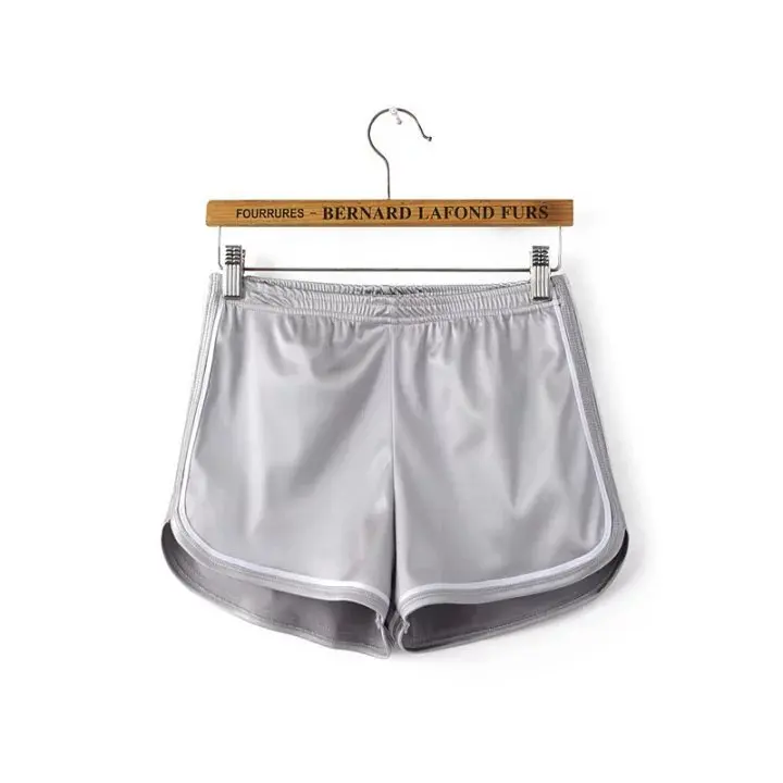 Women Shorts Summer Silk Slim Beach Casual White Egde Shorts Hot