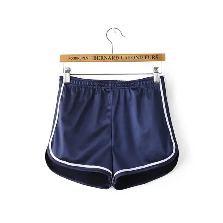 Women Shorts Summer Silk Slim Beach Casual White Egde Shorts Hot