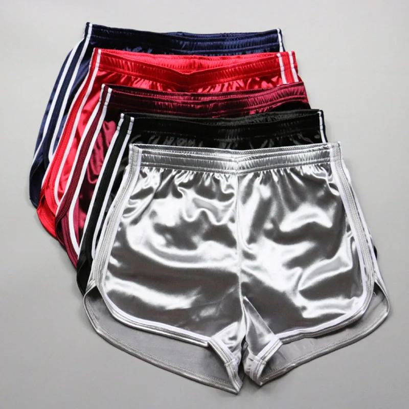 Women Shorts Summer Silk Slim Beach Casual White Egde Shorts Hot