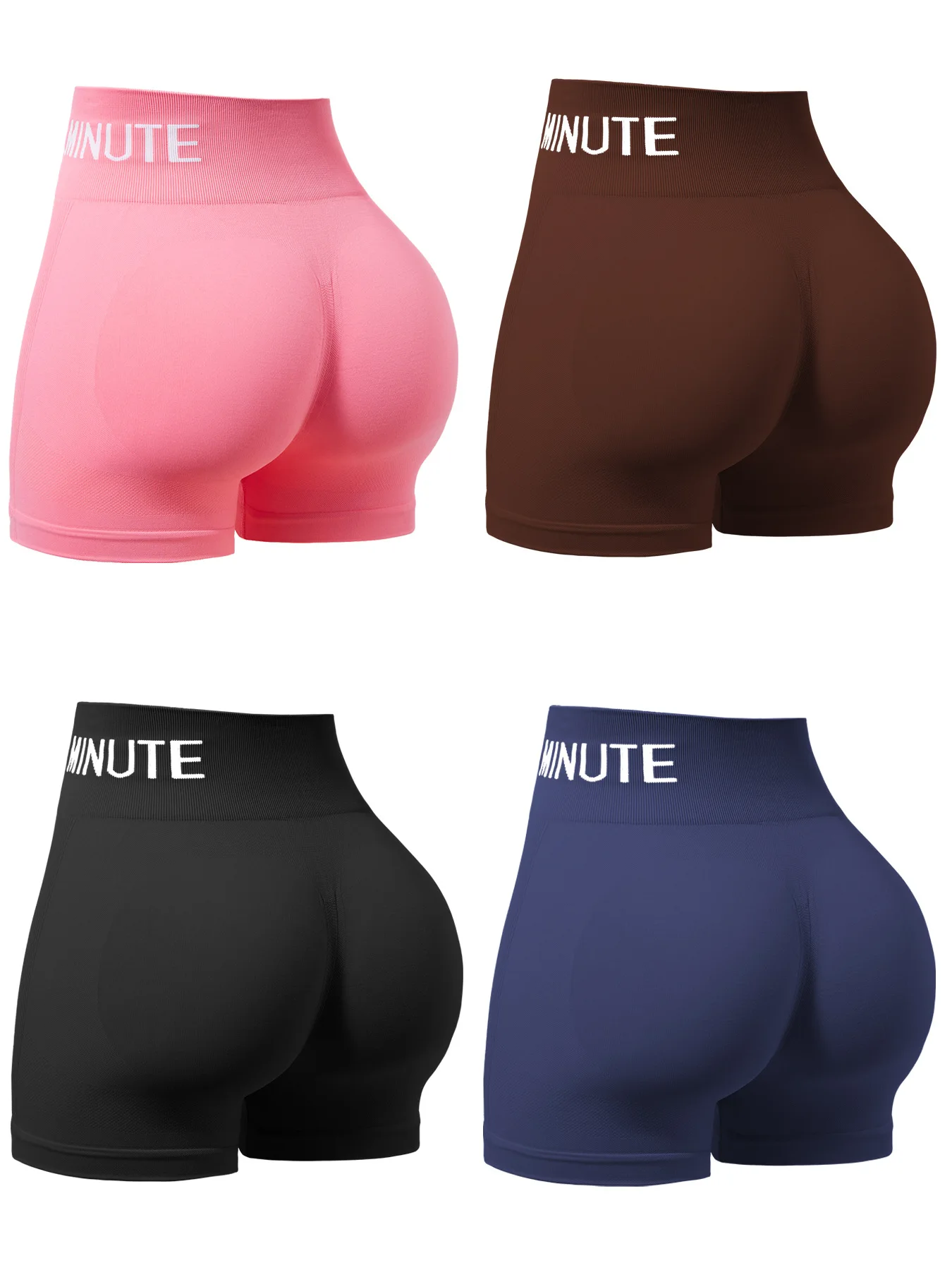 Gym Letter Shorts Women High Waist Sport Shorts Workout Running Seamless Sexy Hip Liftting Yoga Leggings Stretchy Cycling Shorts