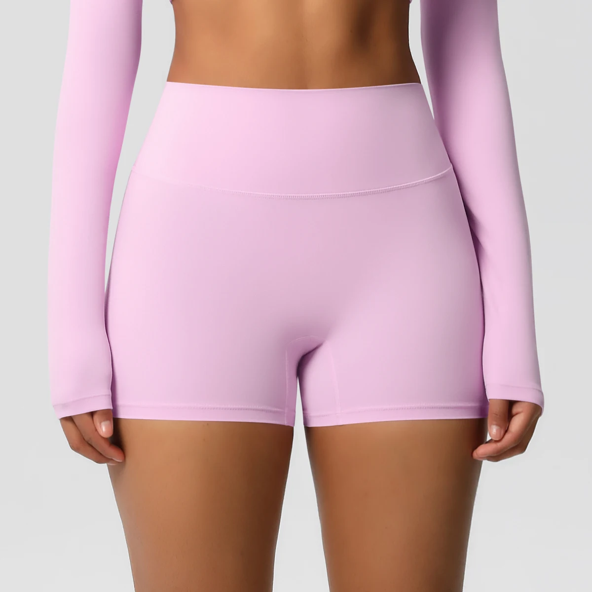 Women Sports Shorts Yoga Shorts Naked Feeling High Waist Yoga Shorts Push Up Fitness Leggings Tummy Control Yoga Slim Shorts