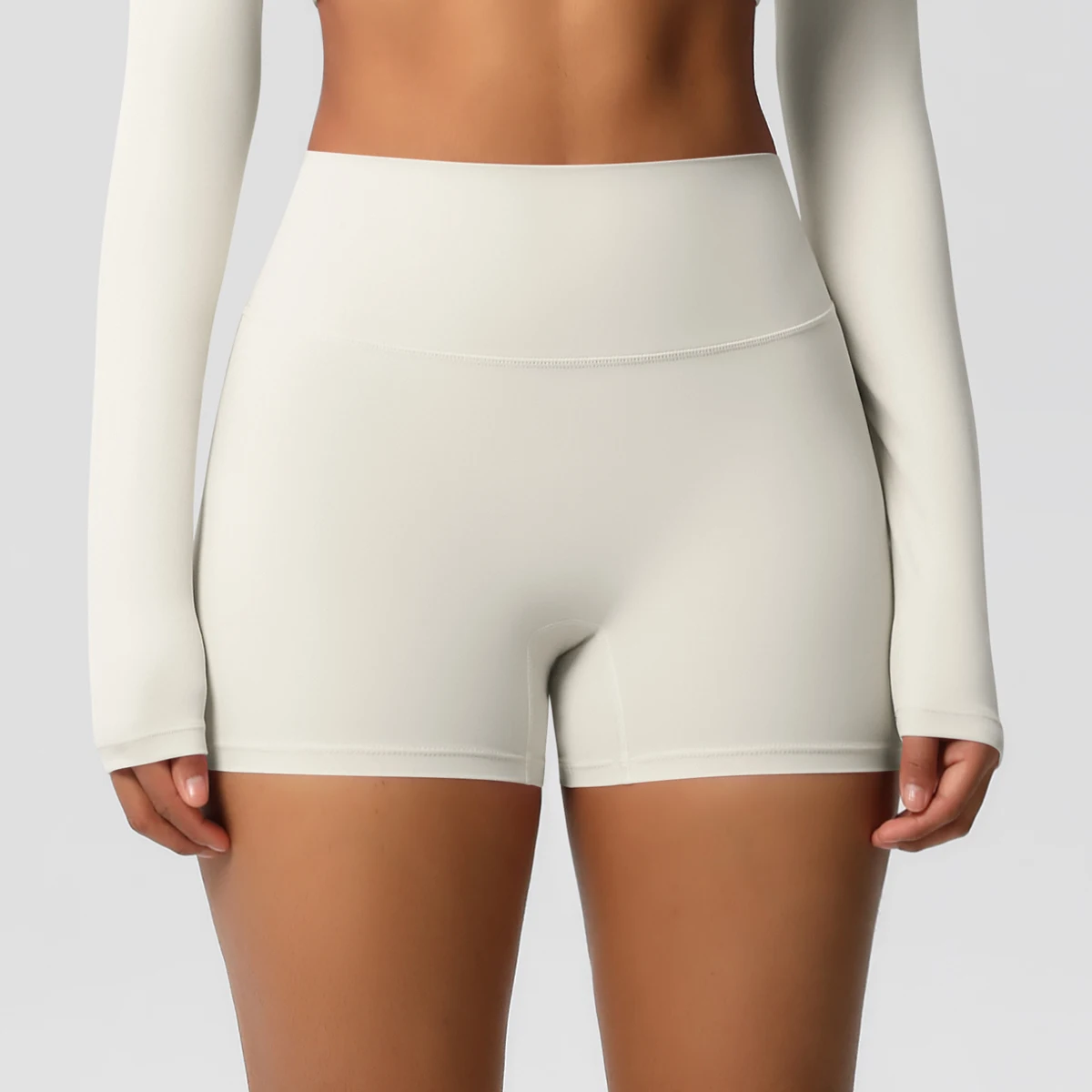 Women Sports Shorts Yoga Shorts Naked Feeling High Waist Yoga Shorts Push Up Fitness Leggings Tummy Control Yoga Slim Shorts