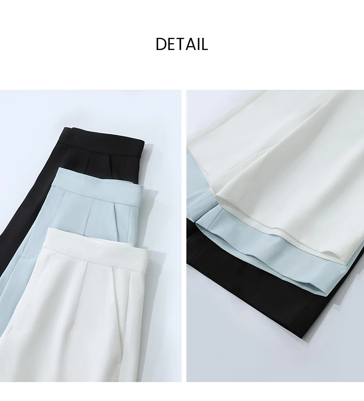 Amii Women's Shorts 2026 Autumn New Versatile Commuter Loose Five-point Pants Solid Color Casual Wide-leg Medium Pants 12621079
