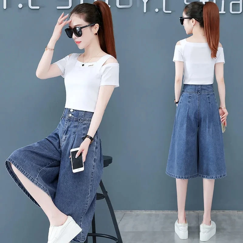 New In Pants And Capris Women's Denim Trousers Jeans Woman Harajuku Fashion Baggy Jean Y2k Streetwear Womens Clothing Urban Pant