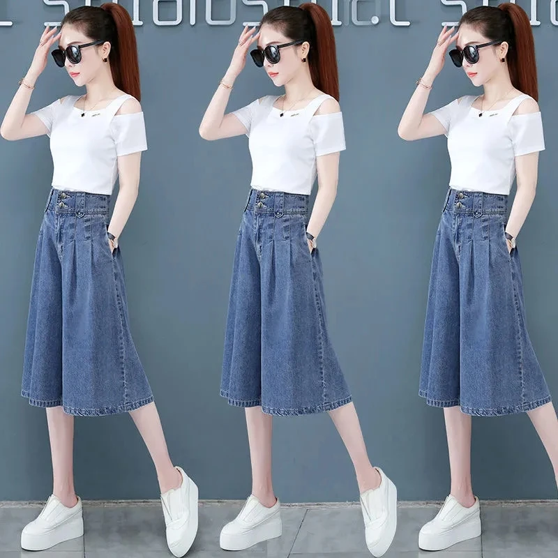 New In Pants And Capris Women's Denim Trousers Jeans Woman Harajuku Fashion Baggy Jean Y2k Streetwear Womens Clothing Urban Pant