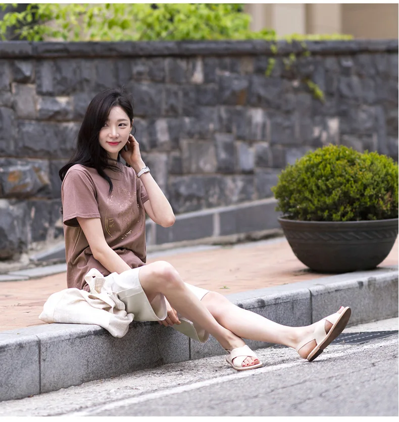 Women Summer Bermuda Shorts Cotton Wide-legged Leisure Trousers Large Size Loose Elastic Waist With Belt shorts 6XL 7XL 8XL