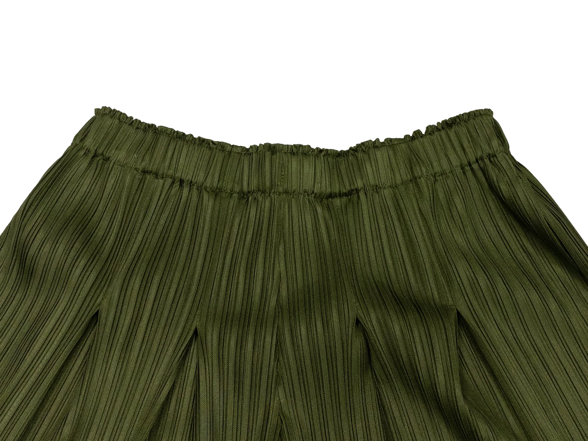 Miyake Pleated Casual Shorts Plisse 2026 Summer New Solid Color Simple Loose High Waist Slimming Base Three-Quarter Pants Women
