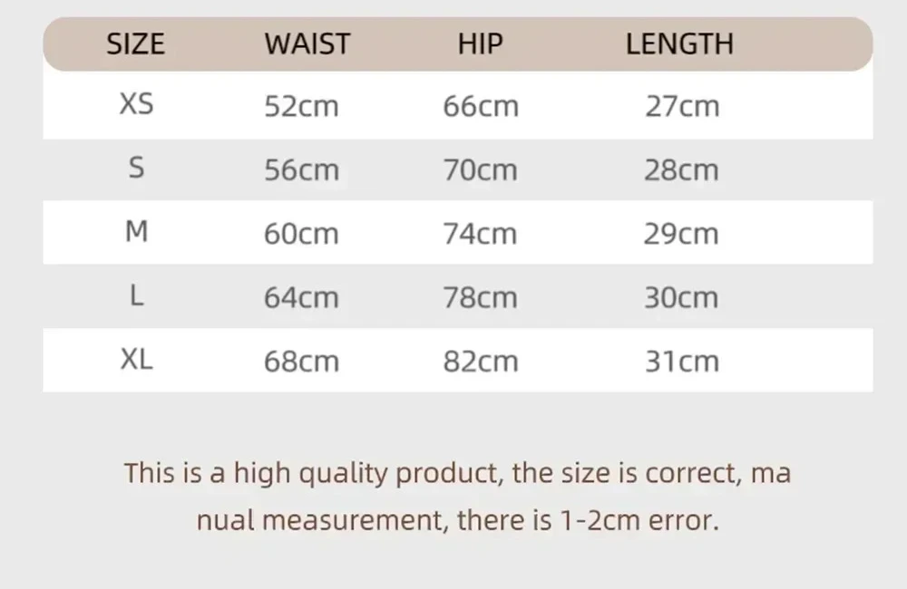 Summer High Waisted Yoga Shorts Fashionable and Sexy Running Fitness Pants Solid Color Yoga Leggings