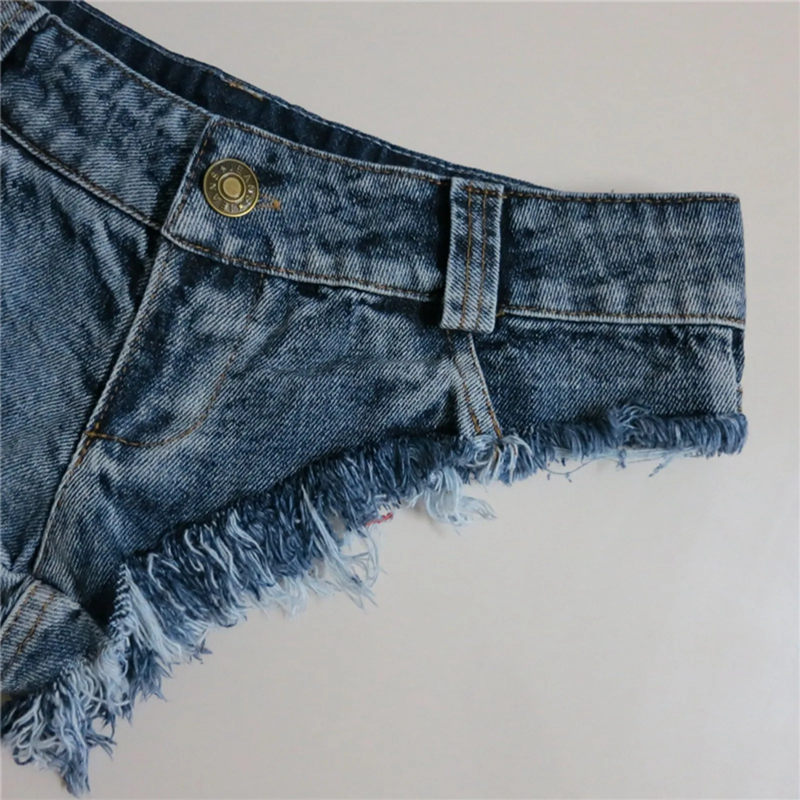 Shorts Jeans Women'S Pants Cowboy Woolen Fringe Tight Fit Slim Nightclub Dance Low Waist шорты женские Micro Short Feminino 2026